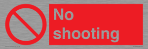No shooting